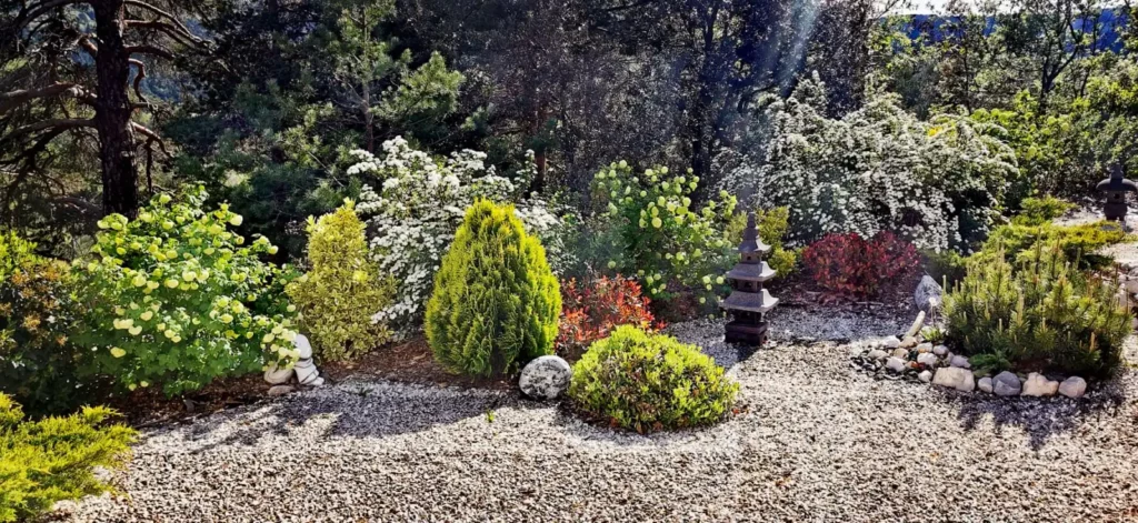 Jardin Zen au Printemps